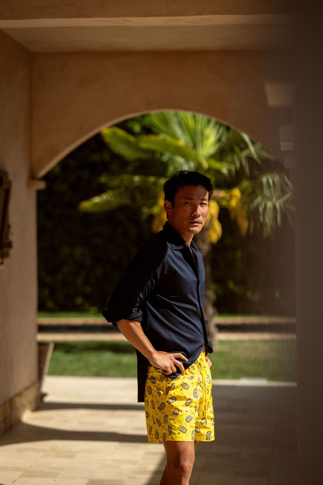 Piccolo Riccio luxury swimwear campaign