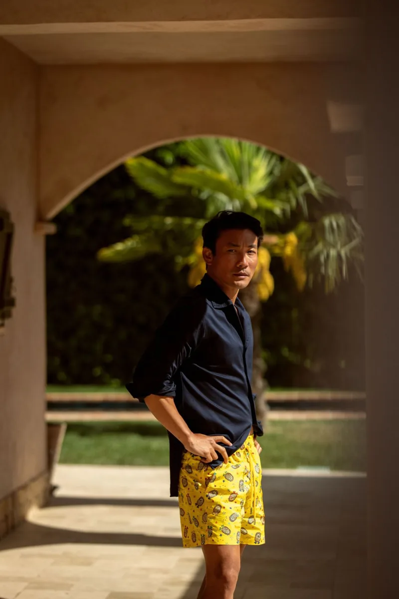 Piccolo Riccio luxury swimwear campaign